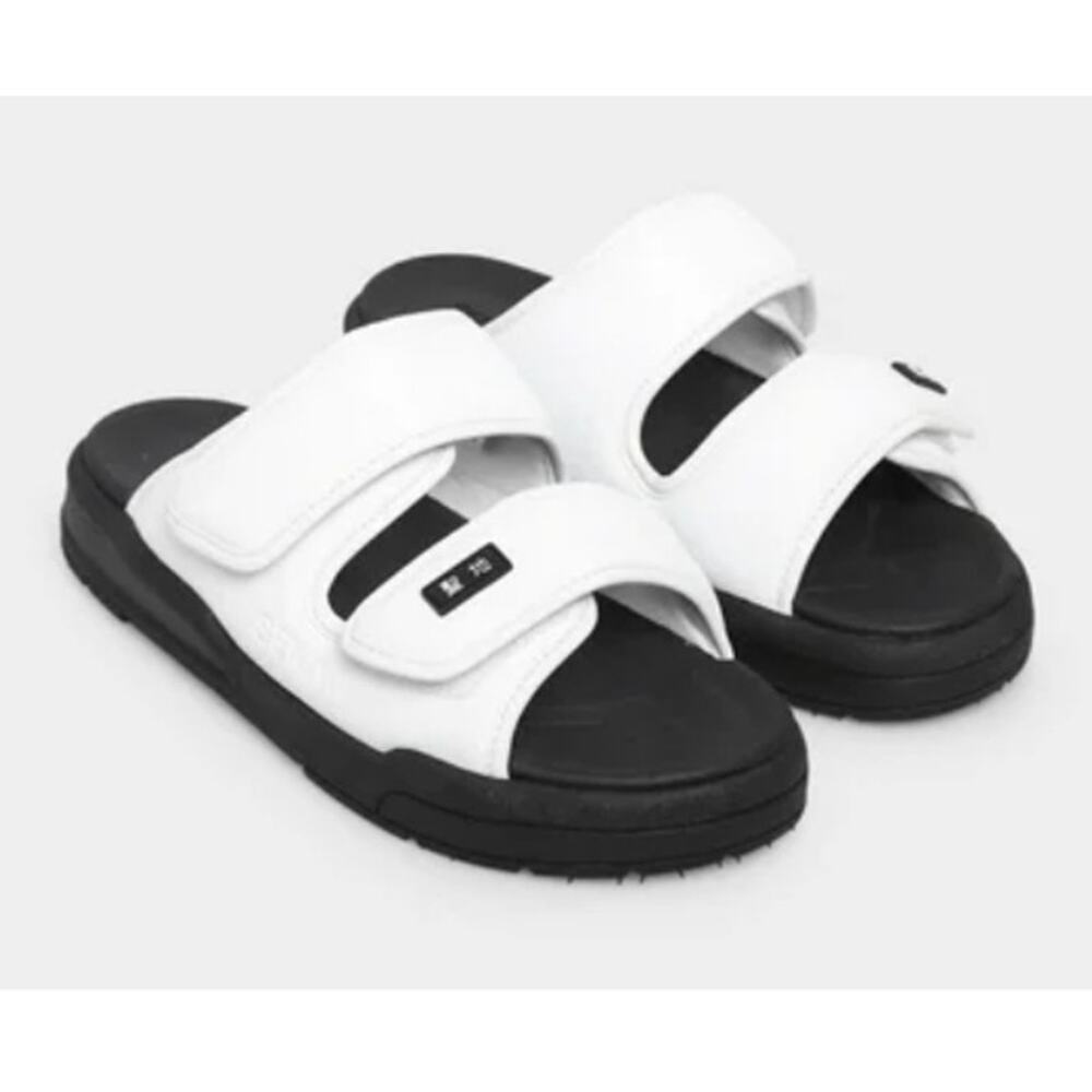 SEICHI Men's Senko Slide Sandals US 10 EU 43 White Black NIB